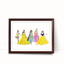 princesa, esboço de moda,