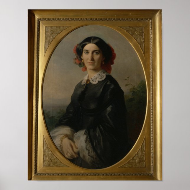 Poster Princesa Johanna von Bismarck, 1857 (Frente)