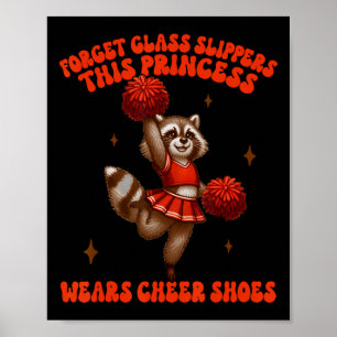 Poster Princesa Líder de Torcida Usa Sapato de Torcida