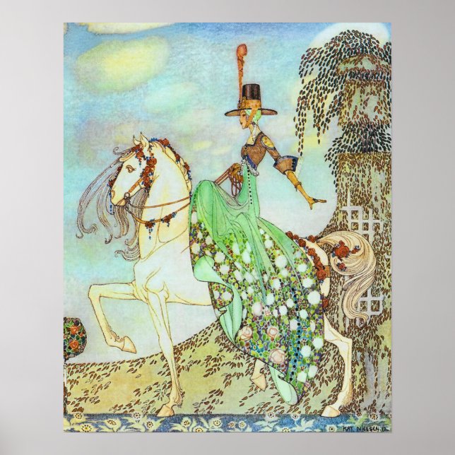 Poster Princesa Minette Kay Nielsen Fairy Tale (Frente)