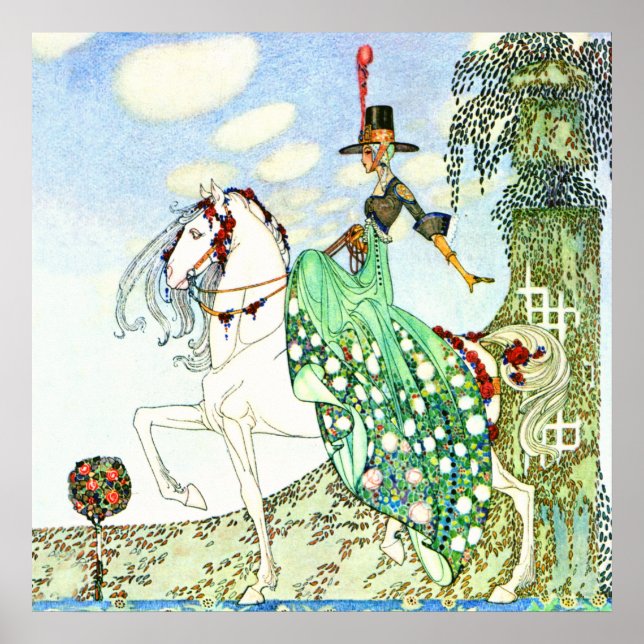 Pôster Princesa Minotte de Kay Nielsen (Frente)