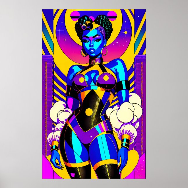 Poster Princesa na Prowl - Ken Gage Art (Frente)