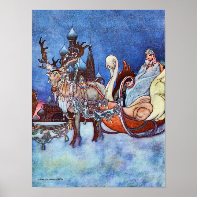 Pôster Princesa russa de Charles Robinson (Frente)