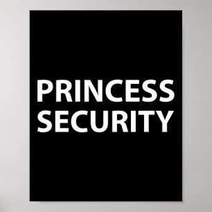 Poster Princesa Security Halloween Costume Men Matchi