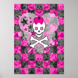 Poster Princesa Skull