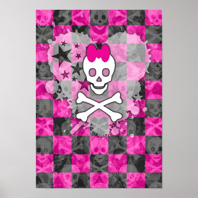 Poster Princesa Skull (Frente)