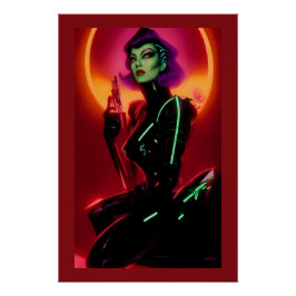 Pôster Princess Cybrella at the Cyberpunk Ball