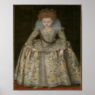 POSTER PRINCESS ELIZABETH (1596-1662)