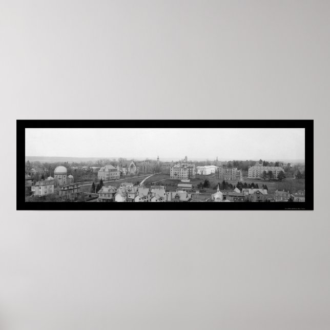 Pôster Princeton College, NJ Foto 1895 (Frente)