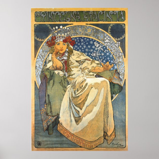 Poster Princezna Hyacinta (Frente)