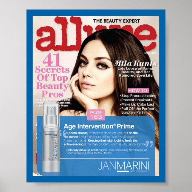 Pôster Principal do AI - tudo 8 x 10" (Frente)