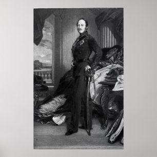 Poster Príncipe Alberto, conforme a pintura de 1859
