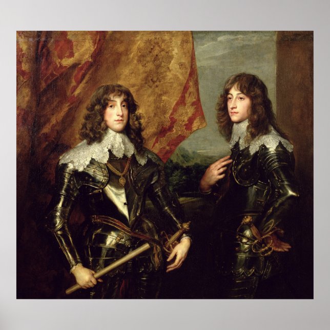 Pôster Príncipe Charles Louis Eletor Palatine (Frente)