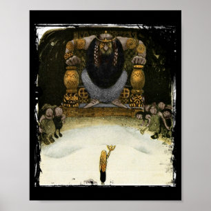 Pôster Príncipe com o rei do troll