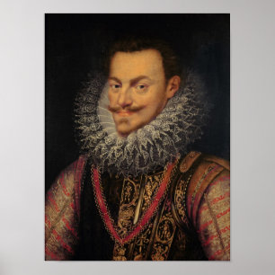 Pôster Príncipe de Philip William da laranja