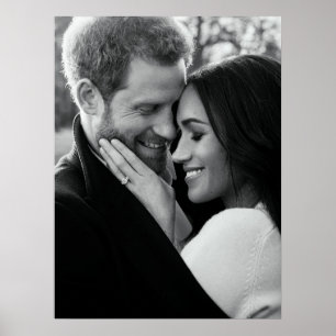 Poster Príncipe Harry e Meghan Markle