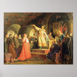 Pôster Príncipe Romano de Halych-Volhynia
