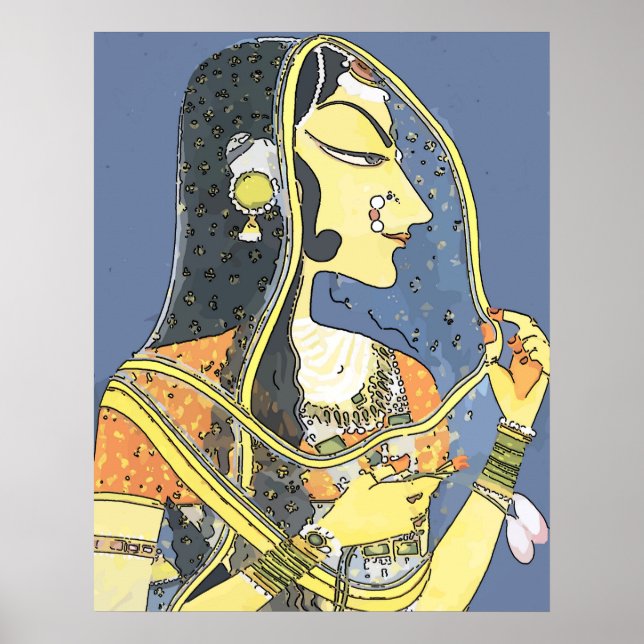 Poster Príncipes da Ásia Oriental, (Frente)