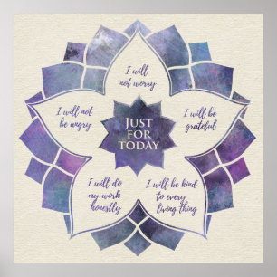 Poster Princípios Reiki - Conceitos Reiki