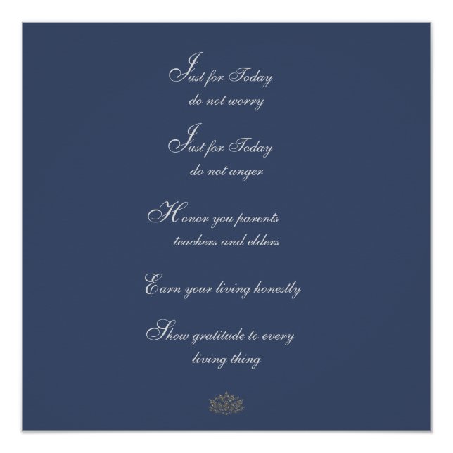 Pôster Princípios Tradicionais de Salónica (Frente)