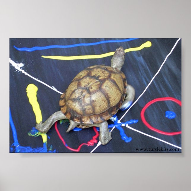 Poster Print of Koopa painting "Untitled #2" (Frente)