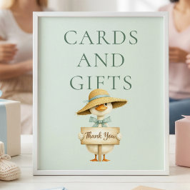 Poster Printable Silly Goose Cards Gifts Sign Baby Shower