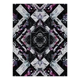 Pôster Prisão de Cristal Factado: Shard Geométrica P-223