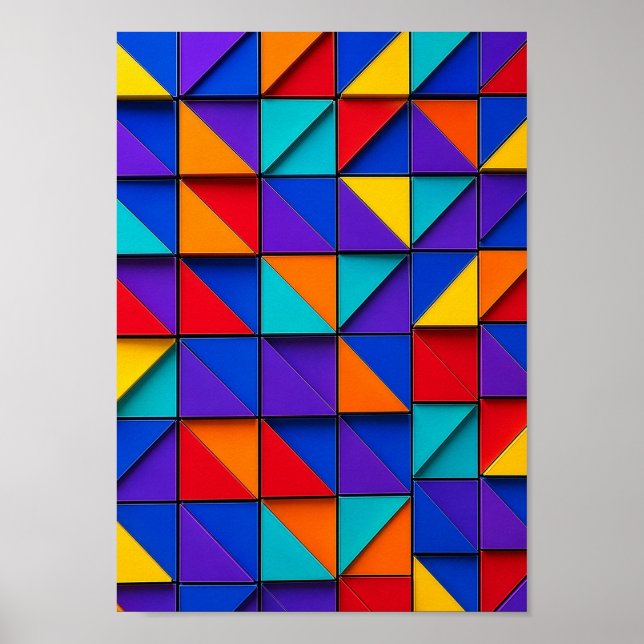 Poster Prism Tile (Frente)