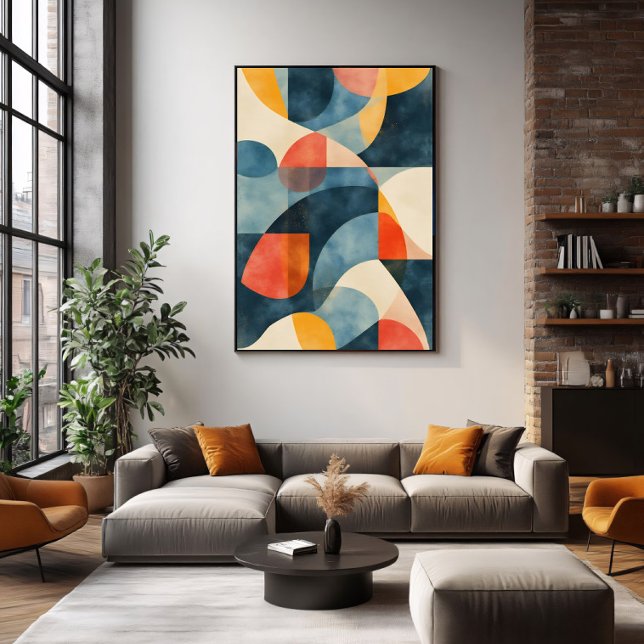 Poster Prisma Dimensional Vibrante (Criador carregado)
