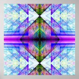 Pôster Prisma Triangular Invertido
