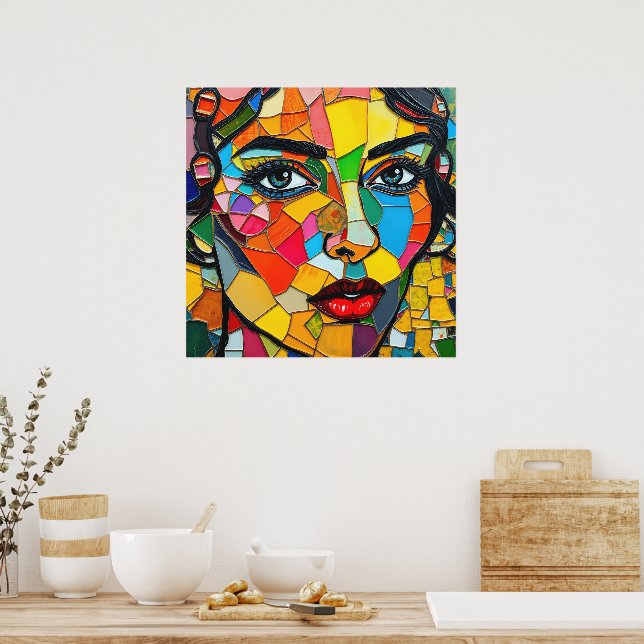 Poster "Prismara" - Fragmentos da Chama (Cozinha)