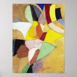 Poster Prismas Solares Simultâneos Sonia Delaunay