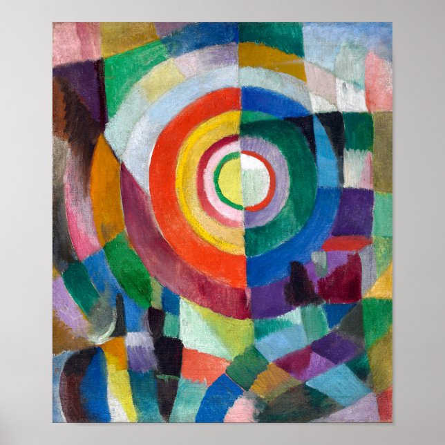Poster Prismos elétricos n.o 41 | Sonia Delaunay | (Frente)