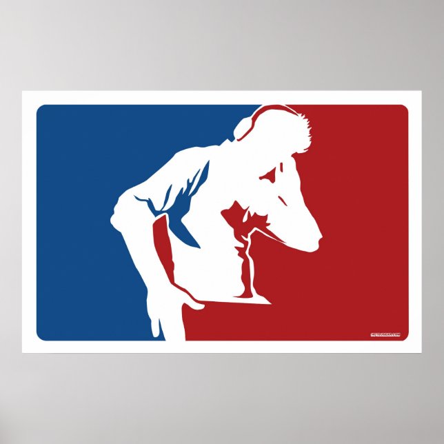 Poster Pro DJ - Disco Jockey Turntable Music (Frente)