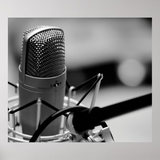 PÔSTER PRO MICROFONE (Frente)