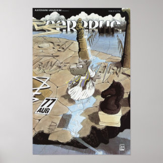 Poster Problema Cerebus nº 77 cobrir