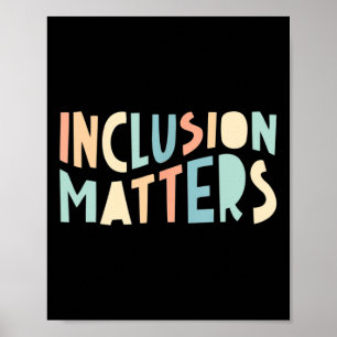 Poster Problemas de inclusão Awaren Especial do Autismo d