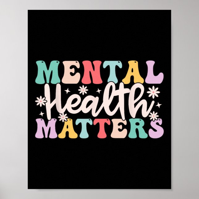 Poster Problemas De Saúde Mental Acabam Com O Estigma 1 (Frente)