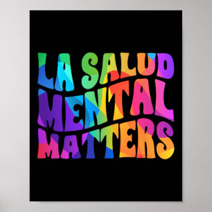 Poster Problemas de Saúde Mental Conscientização sobre Sa