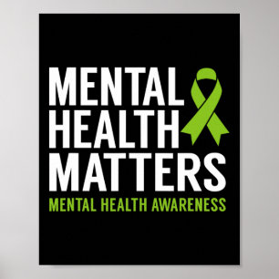 Poster Problemas De Saúde Mental Homens Mulheres Crianças