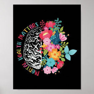 Poster Problemas de saúde mental Inspiração