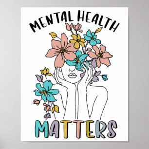 Poster Problemas de saúde Sensibilização Neurodiversidade