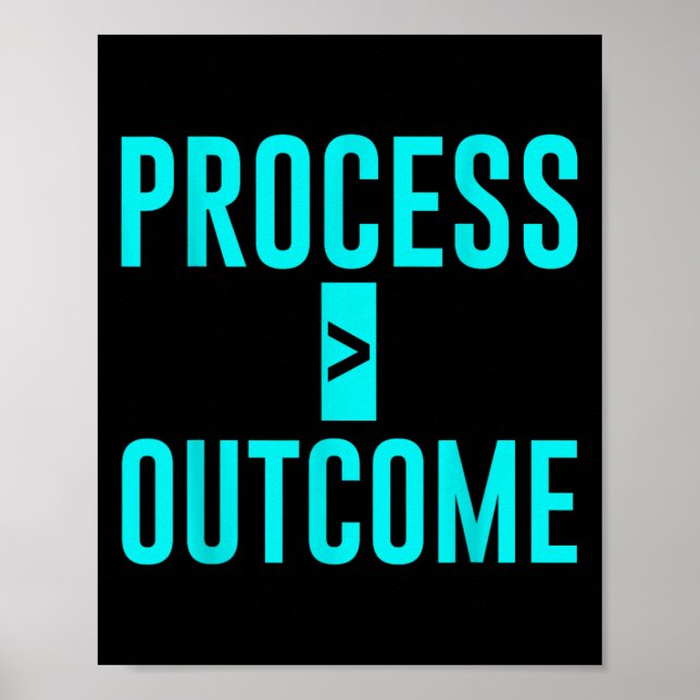 Poster Process Greater Than Outcome Growth Mindset Motiva (Frente)