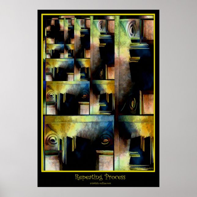 Pôster Processo de repetição (Frente)