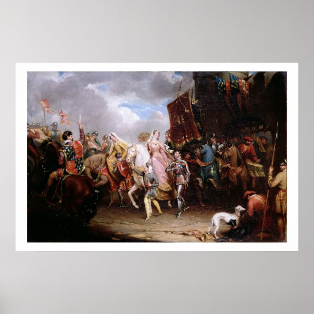 Pôster Procissão aos Justos Reais Holden em Smithfiel (Frente)