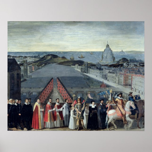 Poster Procissão da Irmandade de Santo-Michel (Frente)