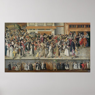 Pôster Procissão da liga santamente