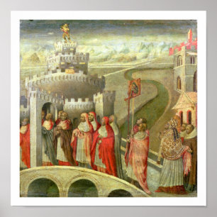 Poster Procissão de St Gregory ao St. Angelo de Castel