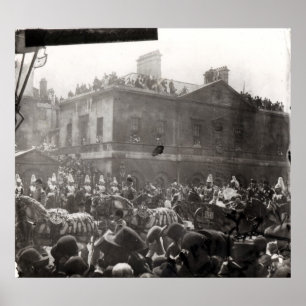 Poster Procissão do jubileu em Whitehall, 1887