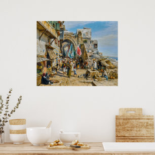 Poster Procissão em Jafa Gustav Bauernfeind